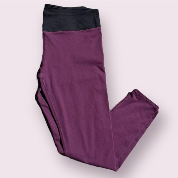 Purple Fabletics Leggings Size Large - Picture 2 of 2